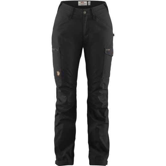 Fjallraven Kaipak Trousers Curved W, Barva BLACK, Velikost 44