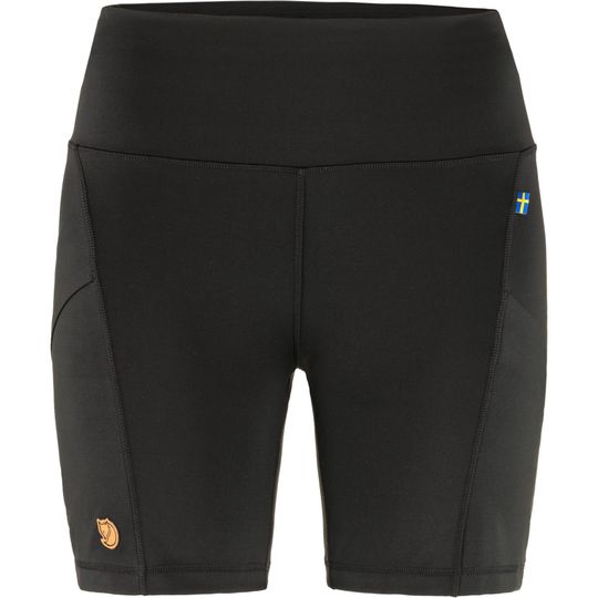 Fjallraven Abisko 6" Short Tights W, Barva BLACK, Velikost XS