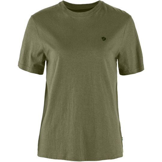 Fjallraven Hemp Blend T-shirt W, Barva GREEN, Velikost L