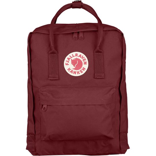 Fjällräven Kånken Barva červená, Objem 16 L